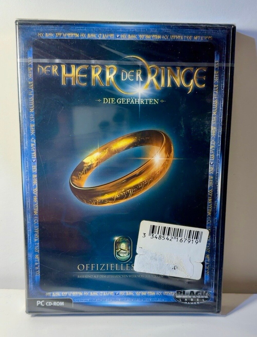 The Lord of the Rings Fellowship of the Ring PC CD-ROM German 2002 NEW SEALED